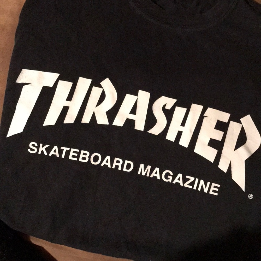thrasher t shirt